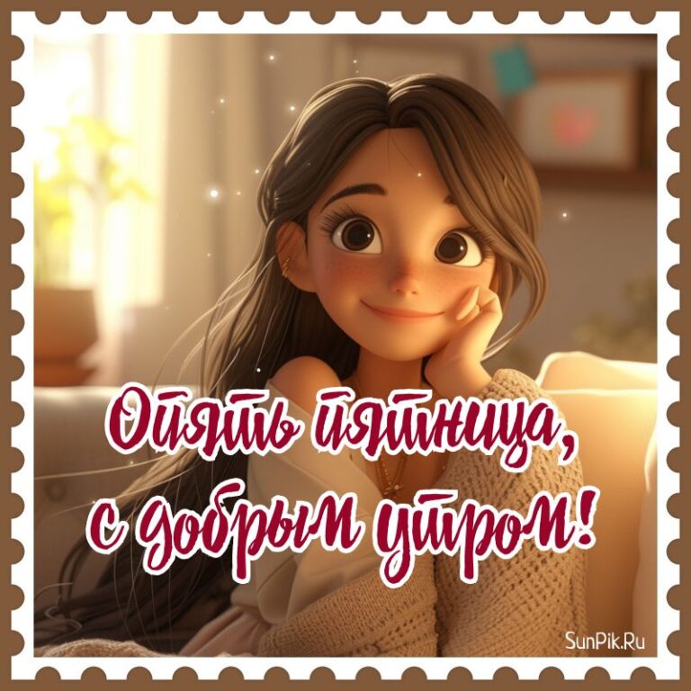 Доброе утро пятницы - картинки (открытки) скачать бесплатно SUNPIK