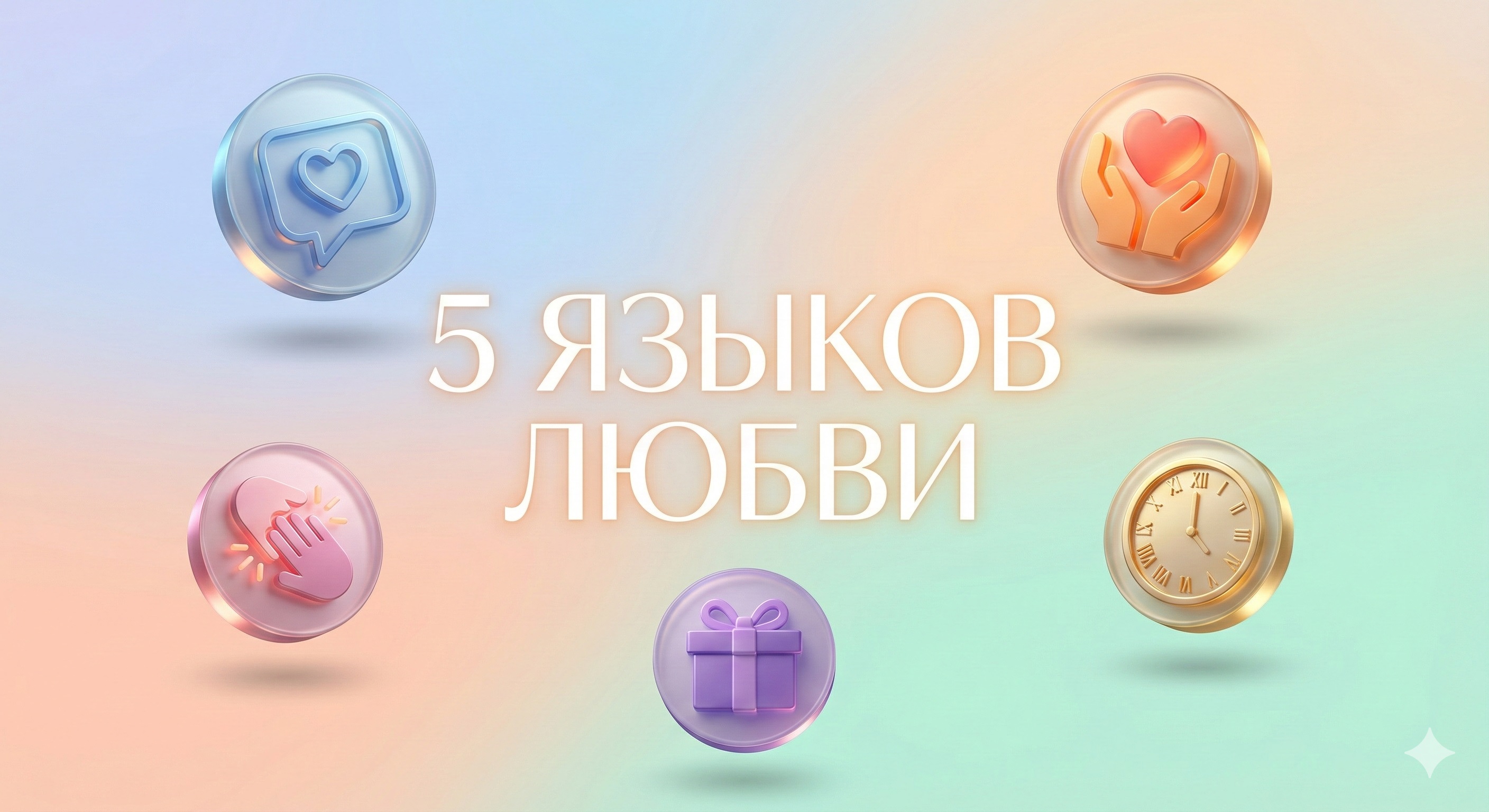 5 языков любви для жены Инфографика 5 языков любви для выбора подарка любимой жене на день рождения