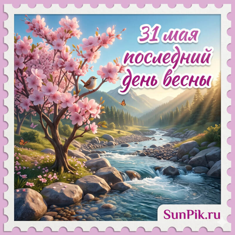 Картинка 31 мая последний день весны с красивой природой