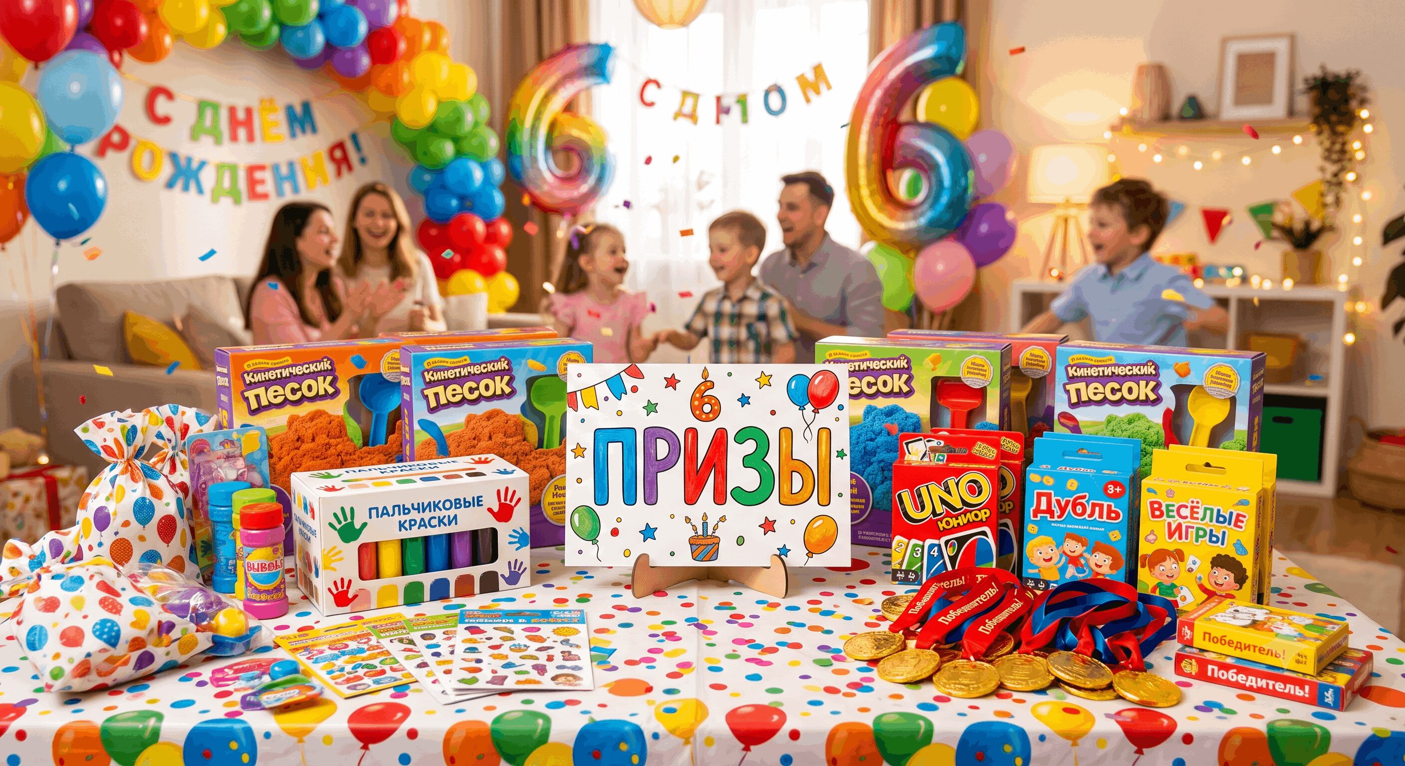 Полезные и сладкие призы для награждения детей 5-7 лет за участие в конкурсах